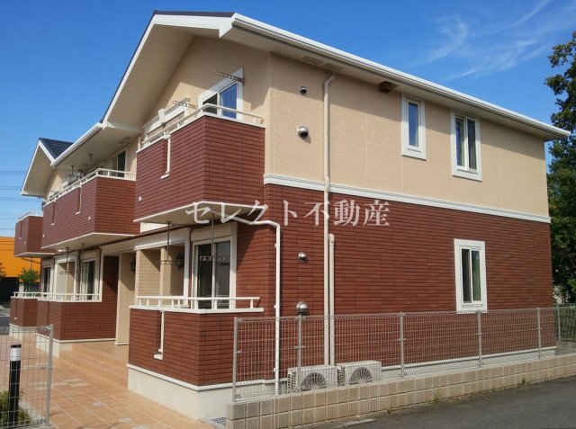 建物外観　【ハイム・プランドール】外観は落ち着いています