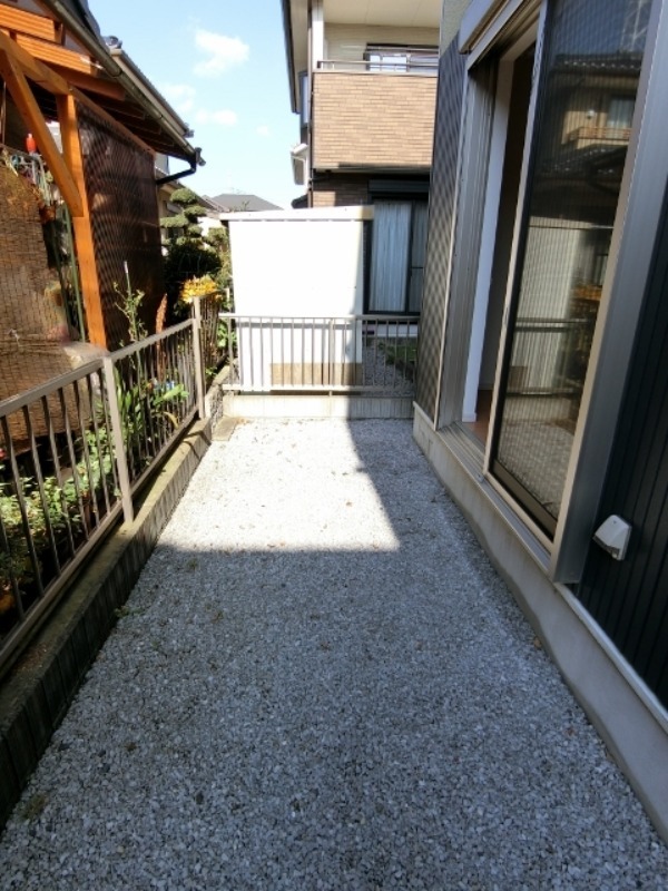 庭　図面と現状に相違がある場合には現状を優先