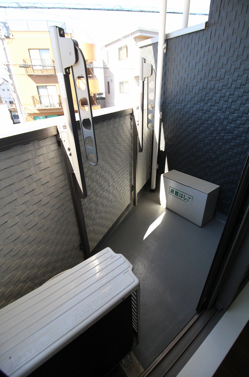 バルコニー　別の部屋の写真です