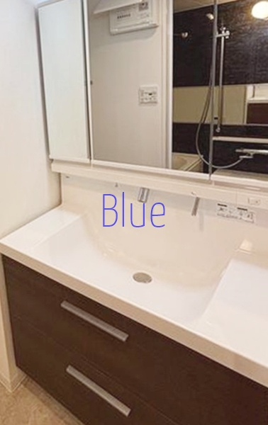 洗面設備　同じ仕様