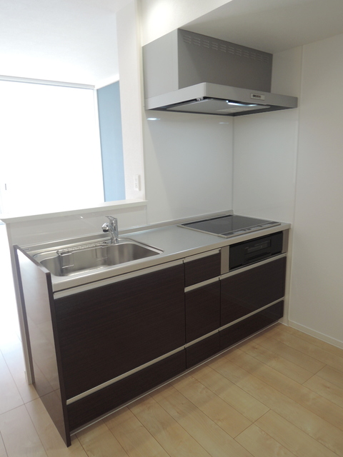 キッチン　★※別号室の写真です　ＩＨ３口カウンターキッチン★