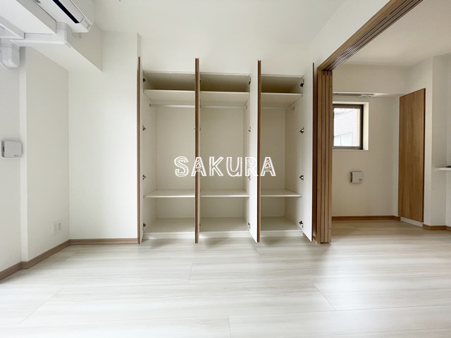 収納　お荷物の多い方でも安心のクローゼット付き♪