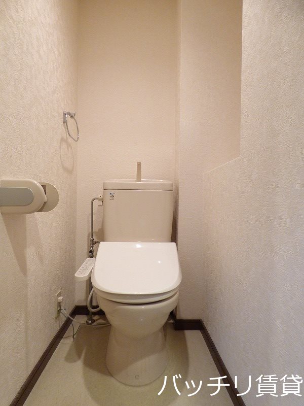 トイレ　写真は別号室の為の為、現状優先になります。