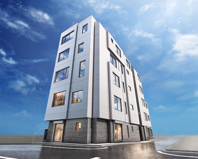 建物外観　外観は落ち着いています