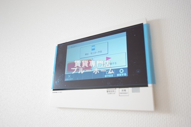 セキュリティ　モニター付きインターホン！