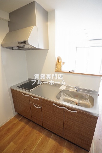 キッチン　IH２口のカウンターキッチン！