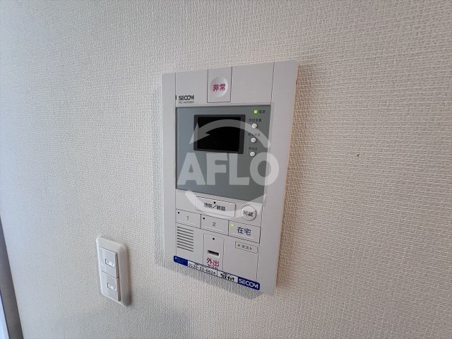 セキュリティ　ノーブル阿倍野　TV付モニターホン