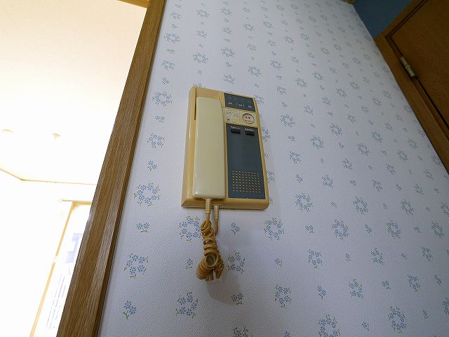 セキュリティ　インターホンもございます。