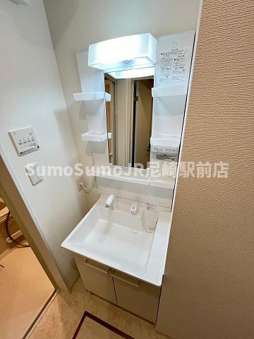 洗面設備　洗面所です