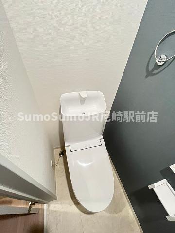 トイレ　清潔感のあるトイレです