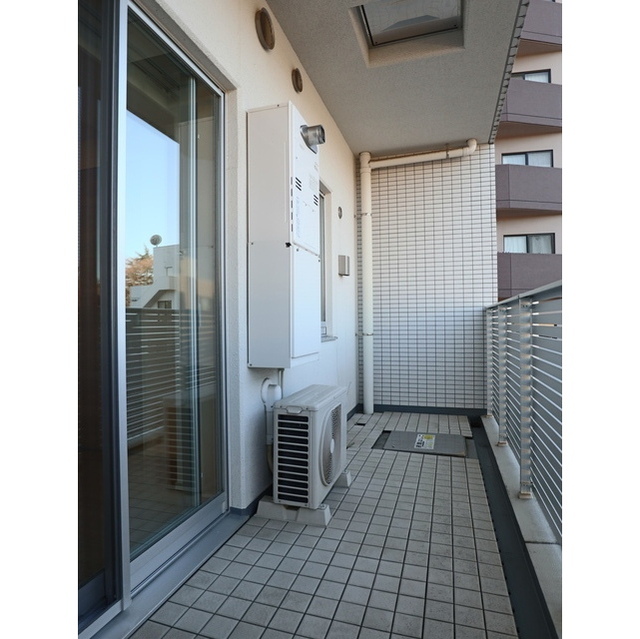 バルコニー　北東向き