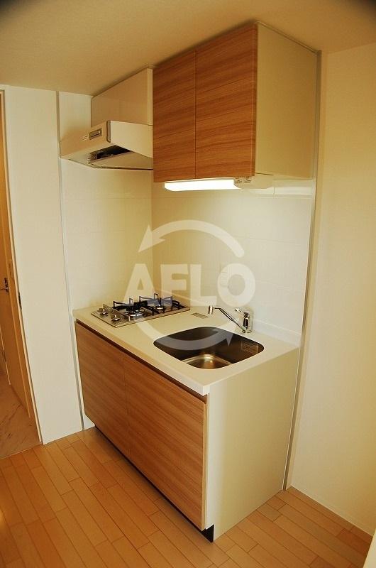 キッチン　ドゥーエ立売堀　ガス2口コンロシステムキッチン