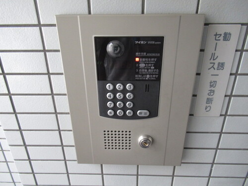 セキュリティ　オートロック　※2021年2月撮影