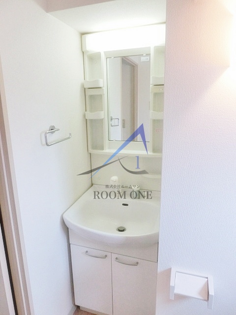 洗面設備　洗面台です。