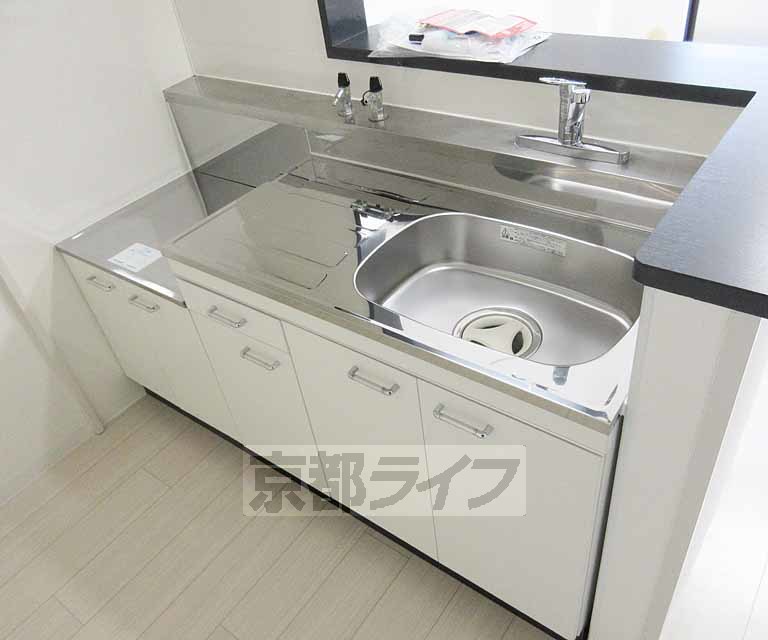 キッチン　料理が捗る大き目のキッチン！