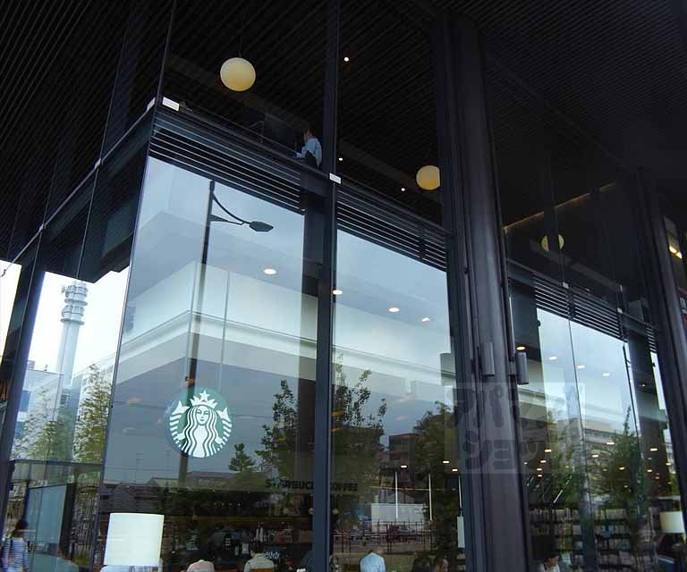 飲食店　スターバックス　ＴＳＵＴＡＹＡ京都リサーチパーク店（飲食店）まで230m
