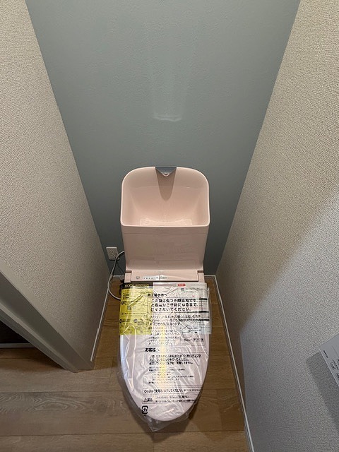 トイレ　建築中のお部屋です