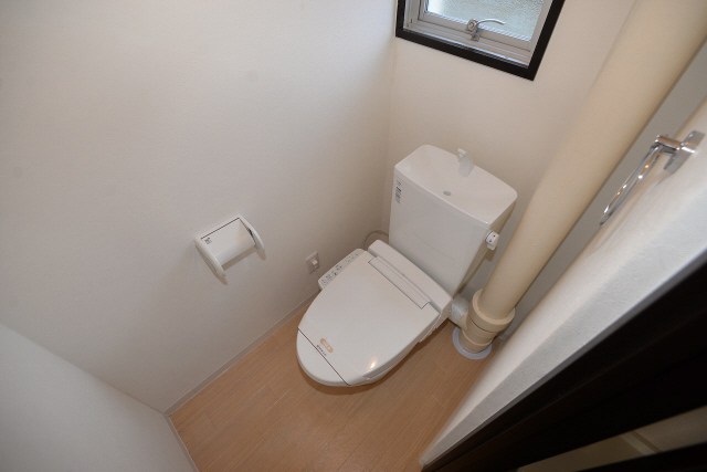 トイレ　ゆったりとした空間のトイレです