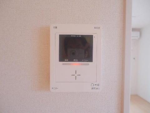 セキュリティ　カメラ付インターホン（イメージ）