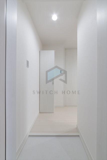 玄関　明るい玄関です