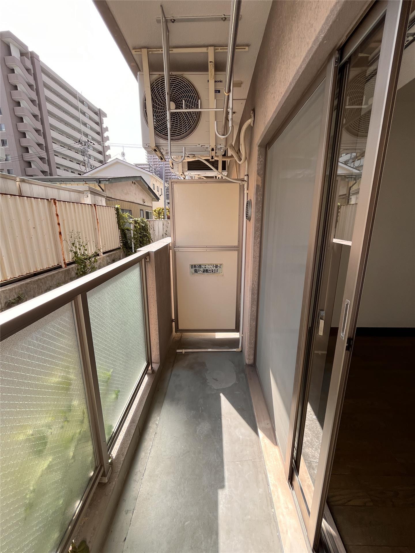 バルコニー　写真は別部屋です。