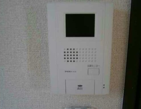 セキュリティ　モニター付きインターホンです