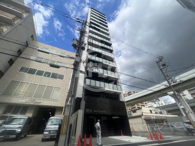 建物外観　ソルテラス阿波座ウィズ　外観