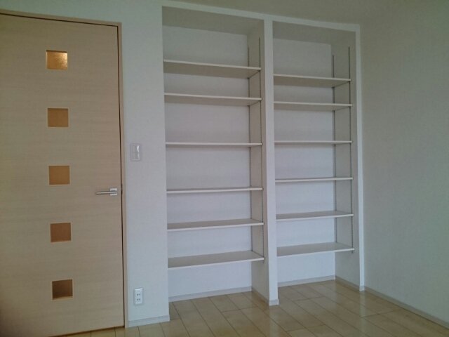 収納　ちょっとした収納スペースも充実しています