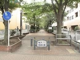 公園　亀戸緑道公園（公園）まで648m