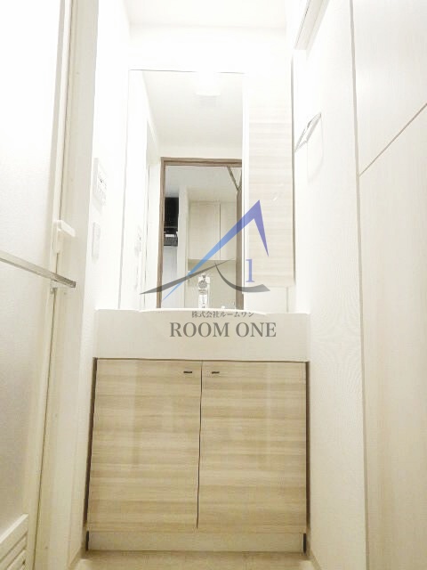 洗面設備　洗面台です。