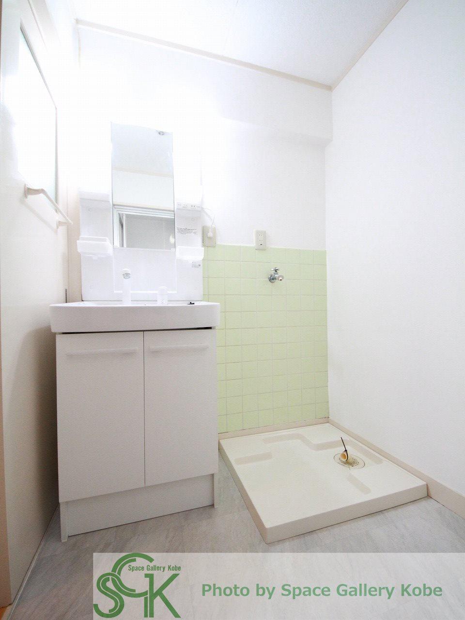 洗面設備　※同マンション別部屋のお写真です。