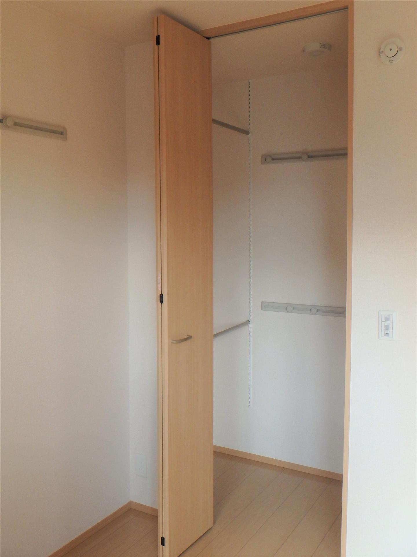 収納　機能的なクロゼット