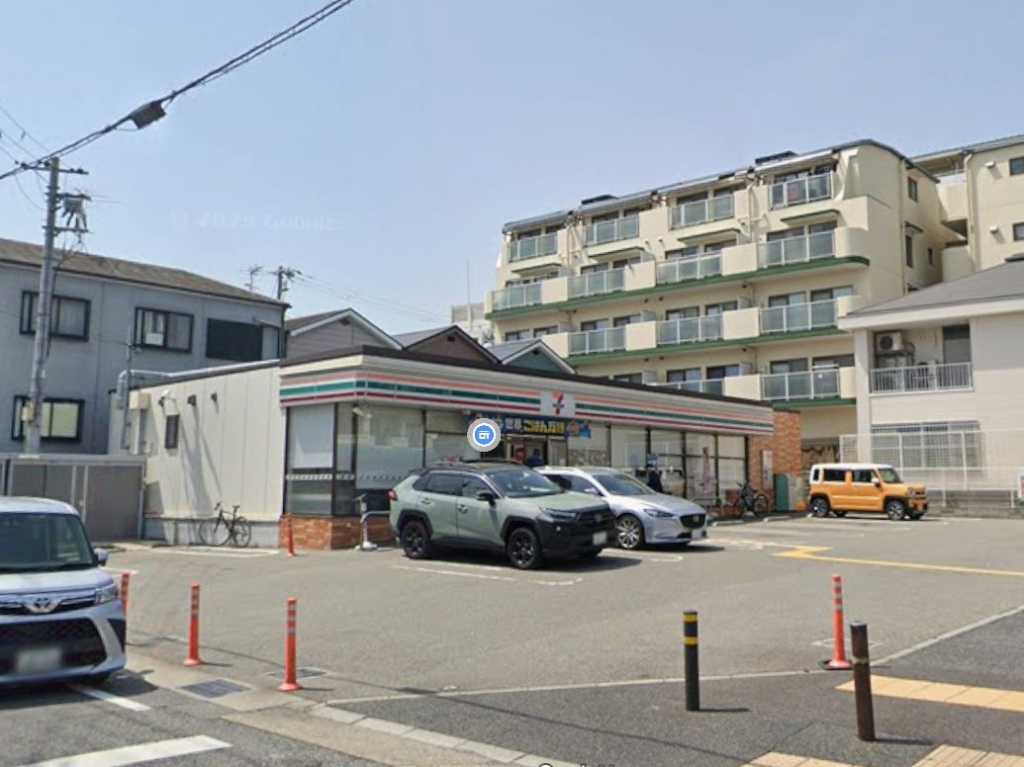 コンビニ　セブンイレブン 神戸大和町4丁目店（コンビニ）まで871m