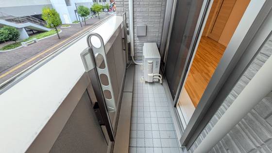 バルコニー　※別部屋の写真です