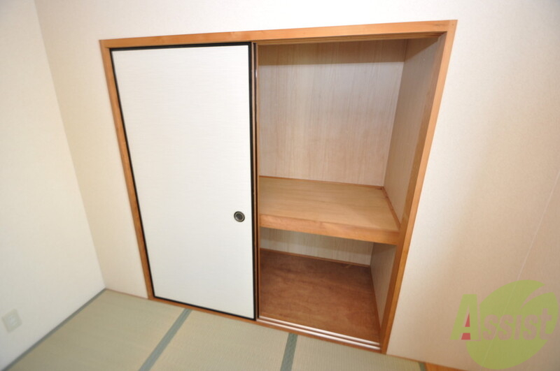 収納　もちろん収納スペースも確保。お部屋がスッキリ片付きますね。