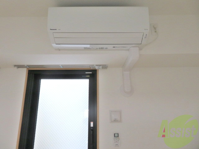 その他設備　エアコンがあらかじめついています。夏も冬も快適ですよ。