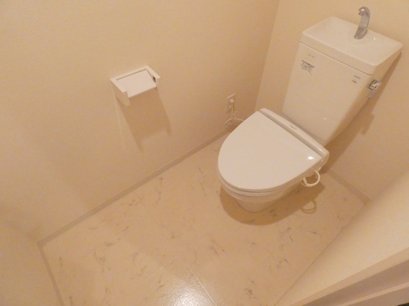 トイレ　※以下他号室参考写真となります。