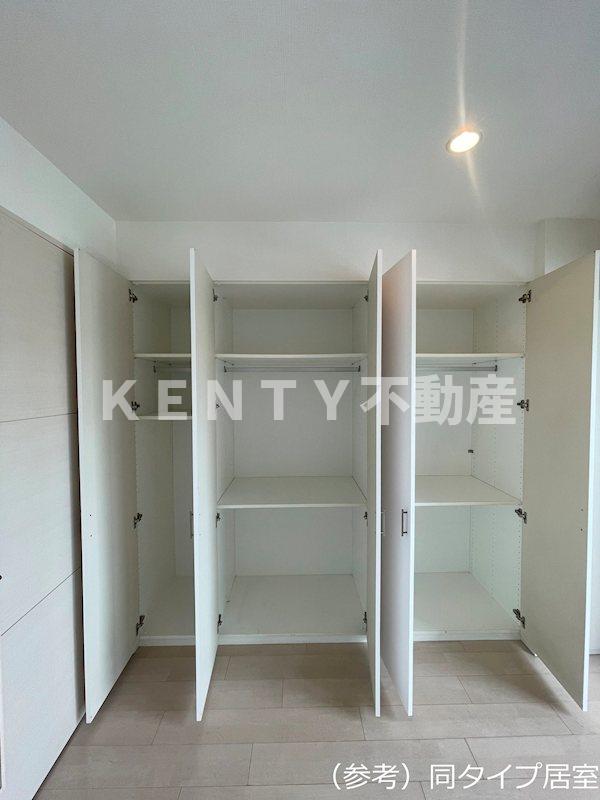 収納　ちょっとした収納スペースも充実しています