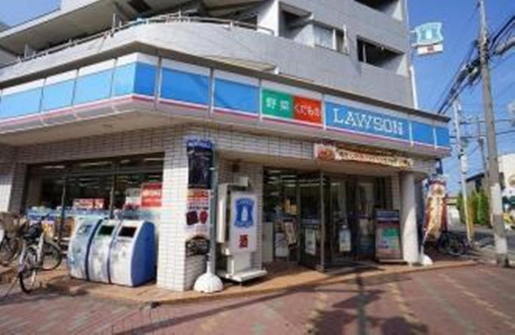 コンビニ　ローソン平和島駅前店（コンビニ）まで447m