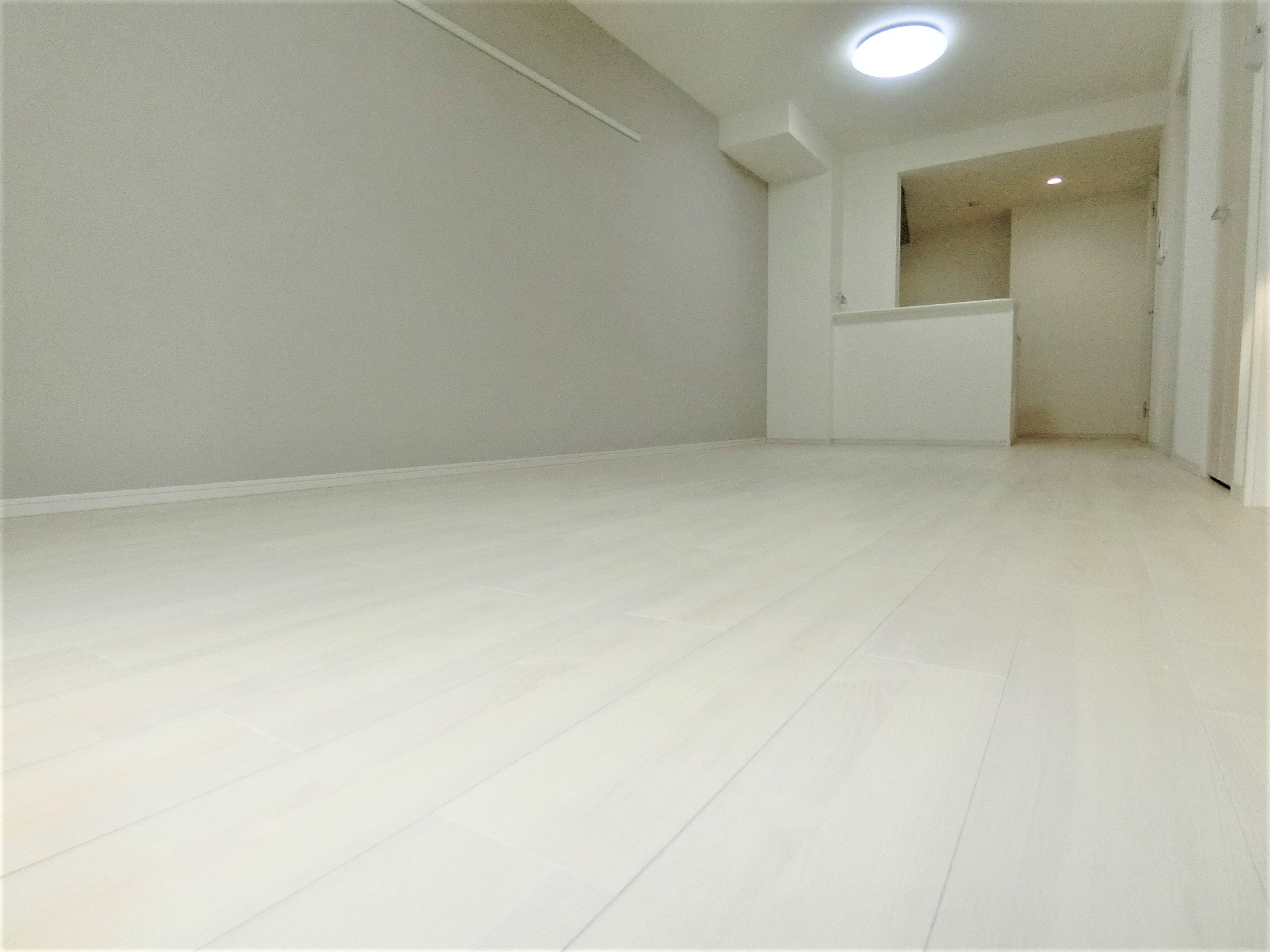 居室・リビング　お洒落なカウンターキッチン完備で明るい南向きのリビング☆