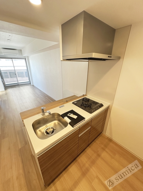 キッチン　２口システムキッチン・お料理もグレードアップ♪♪