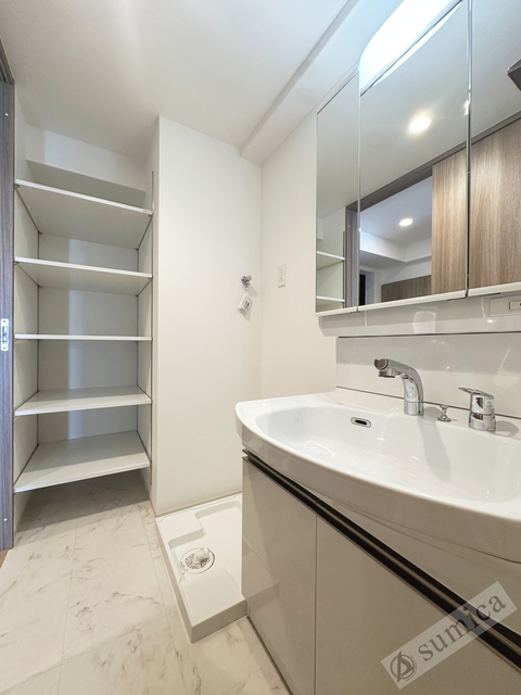 洗面設備　シャンプードレッサー・朝シャンはこちらで♪♪