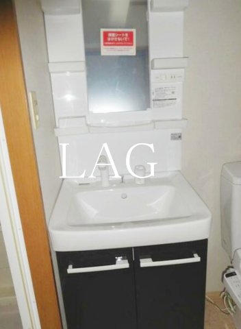 洗面設備　洗面台です。