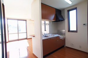 キッチン　※入居中のため同間取の別室写真