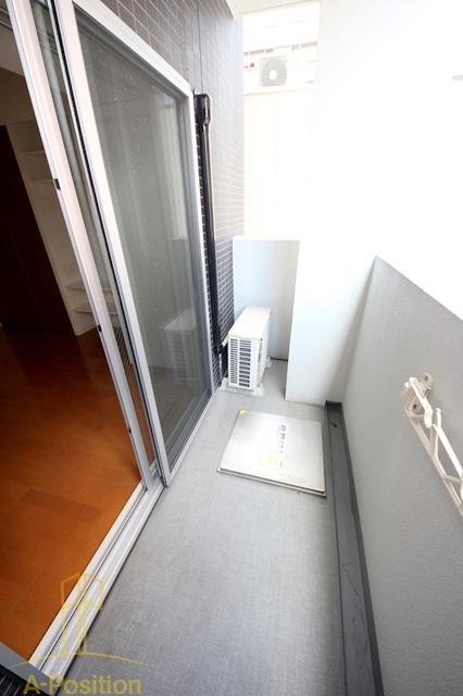 バルコニー　レジュールアッシュ梅田アクシア