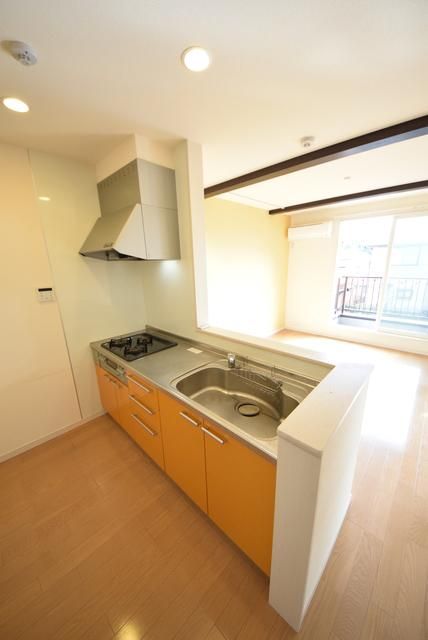 キッチン　お料理好きには嬉しいシステムキッチン３口