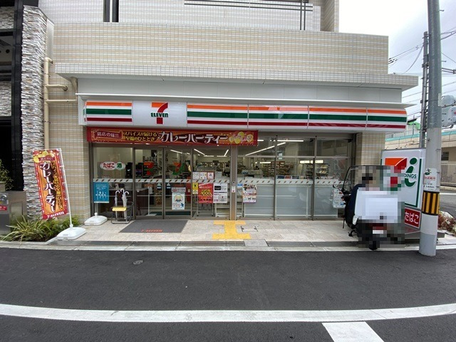 コンビニ　セブンイレブン 大阪大国町駅南店（コンビニ）まで123m