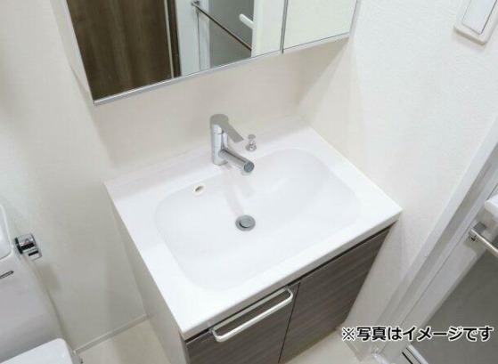 洗面設備　洗面所です