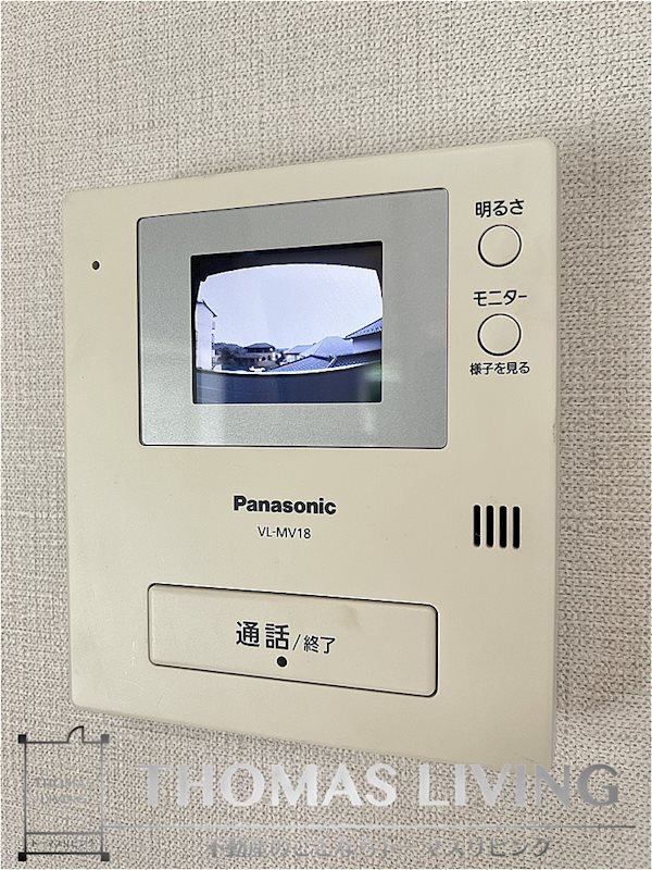 セキュリティ　モニターインターフォン御座いますよ。