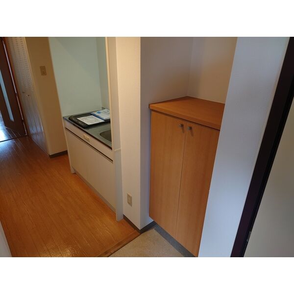 玄関　室内写真は別部屋の写真です。